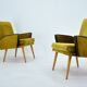 Midcentury Leather Armchairs Designed by Miroslav Navrátil, 1970s