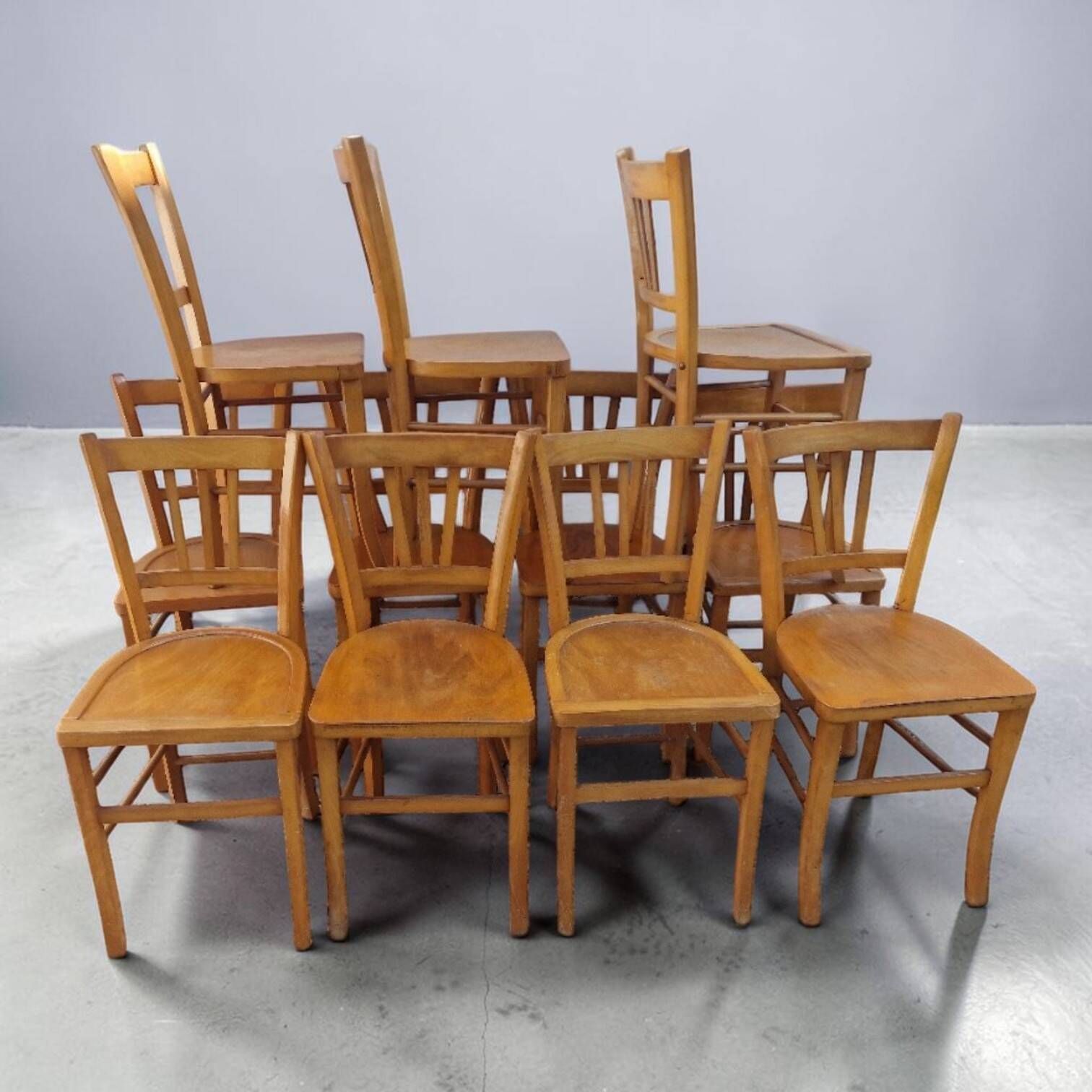 11 bistro chairs