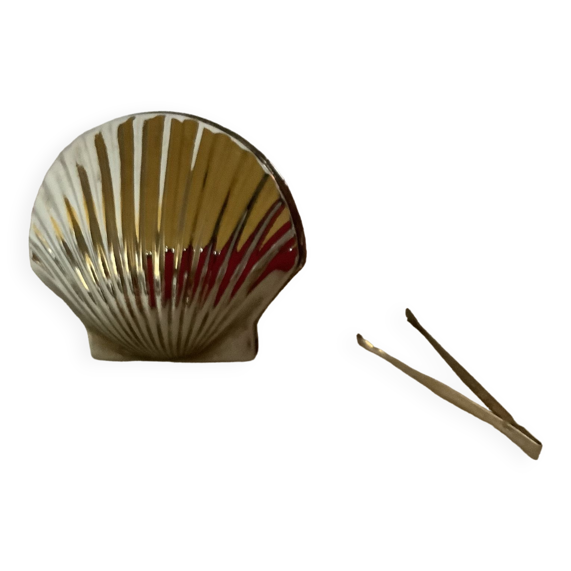 Mini sugar bowl scallop sugar sweetener