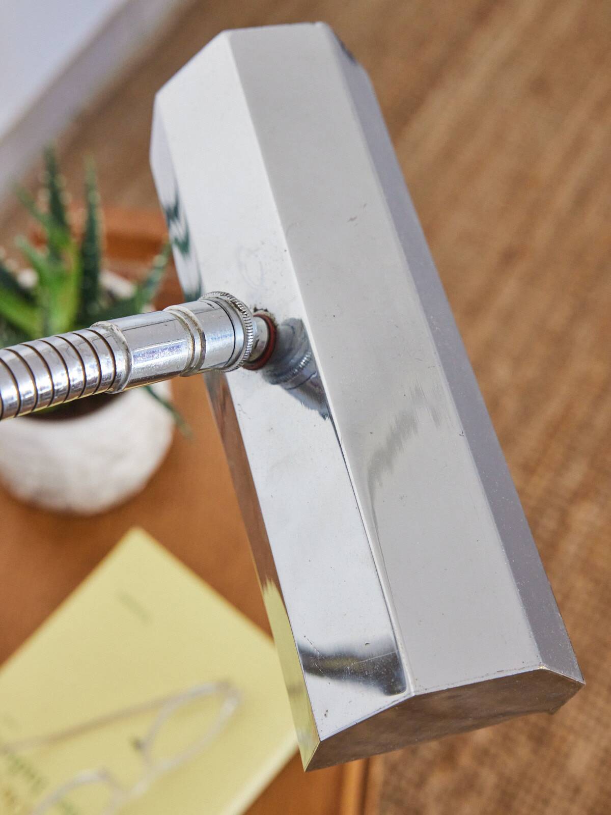 Industrial desk lamp