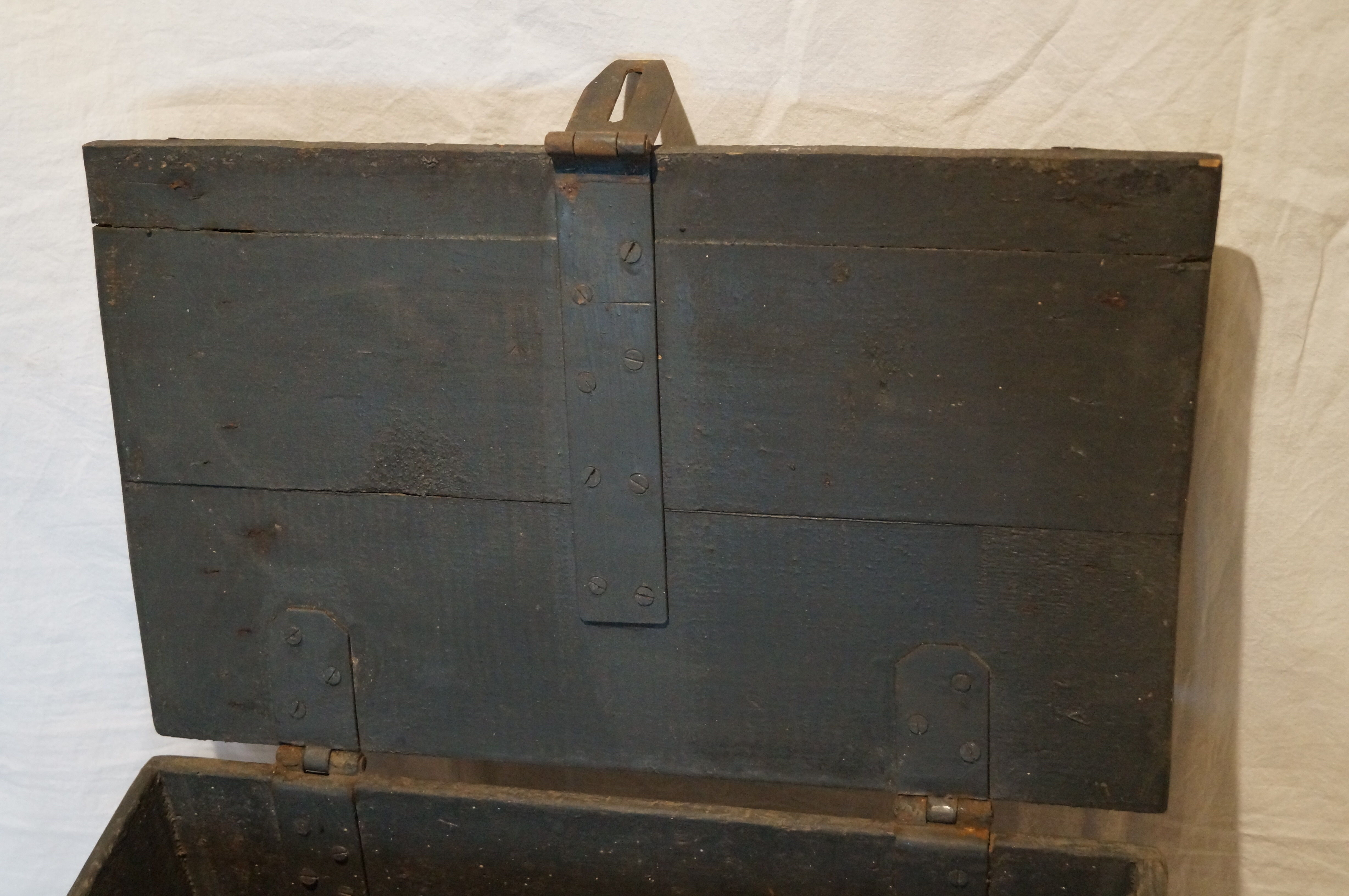 Old ammunition box