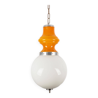 Pendant lamp, Italian design, 1970s, manufacturer: Mazzega