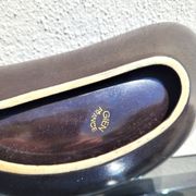Pair of pockets tray by Gien 1950 or ramekins