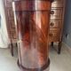 Somno Epoque Empire - Beautiful flamed mahogany - Original grey Sainte-Anne marble