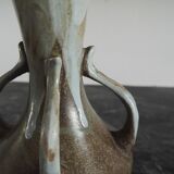Vase en grès flammé anonyme Art Nouveau vers 1900-1910