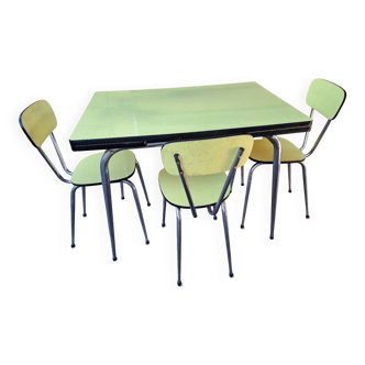 Formica table and chairs