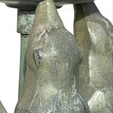 Attr. to ROCHARD or CARVIN - Art Deco Lamp / Night Light