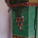 Armoire Autrichienne peinte à la main 19ème