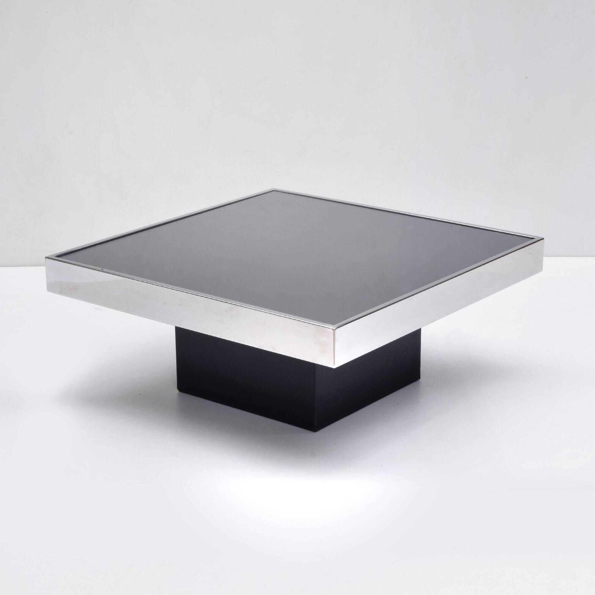 Side table Cidue Willy Rizzo 1970s
