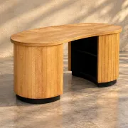 Art Deco desk | oak | 1950s