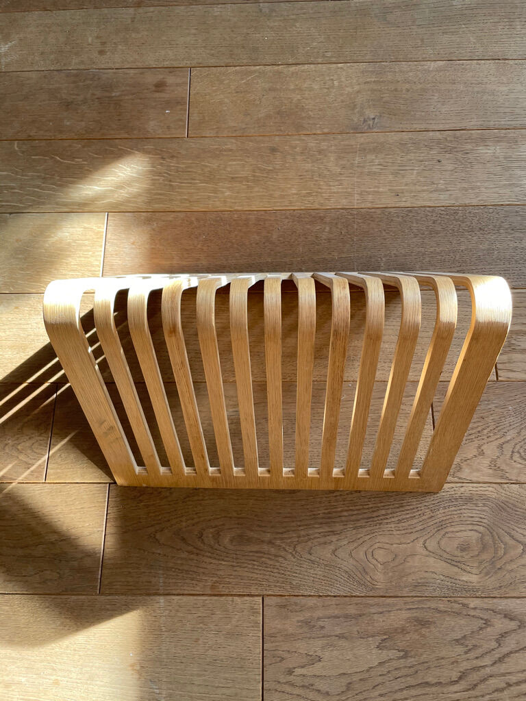 Wooden magazines door