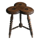 Antique Bobbin Sidetable Plantable 19th Century