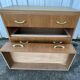 Art Deco style cherrywood chest of drawers, mid-20th century