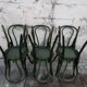 Série de 6 chaises de bistrot design Thonet, édition inconnue