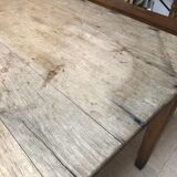 Rustic farm table, 1950
