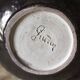 Ceramic ball lamp base signed Guérin