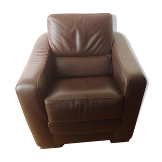 Leather armchair