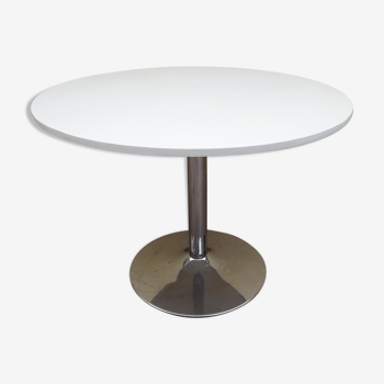 Table ronde vintage pied tulipe