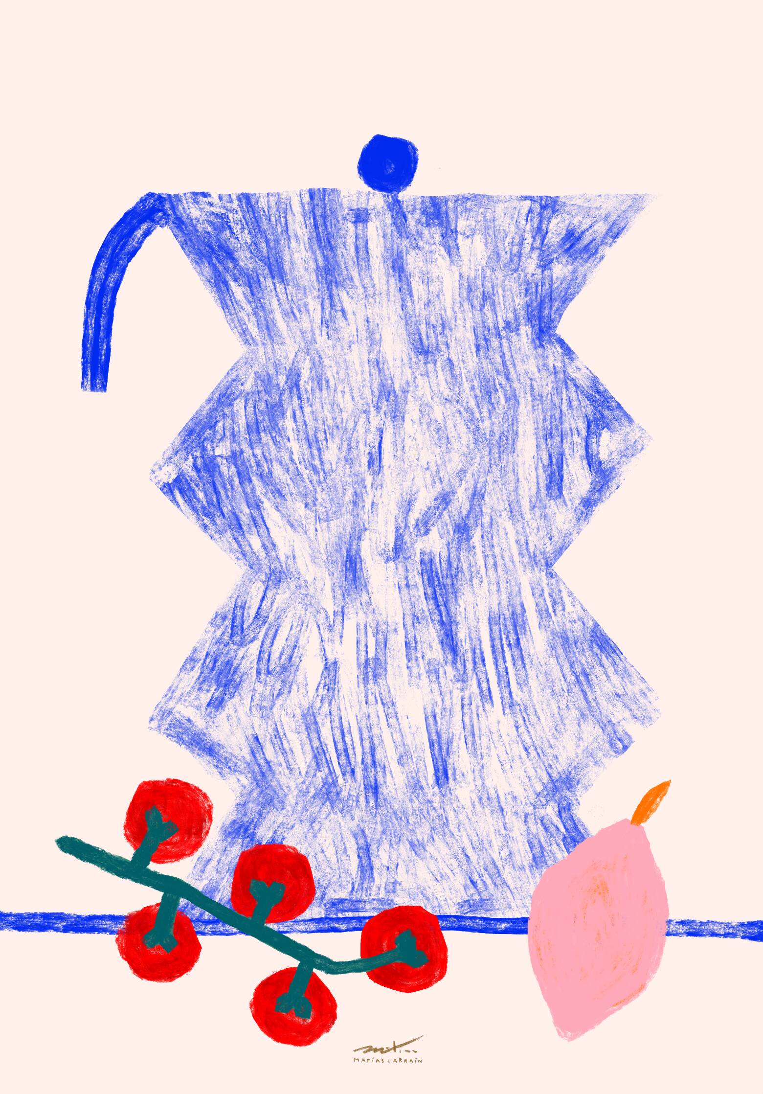 Coffee maker II - Wall poster 50x70cm