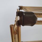 Modular gold metal wire shelf