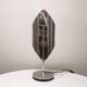 Table lamp, stainless steel and chrome-plated metal, Reggiani, 1970