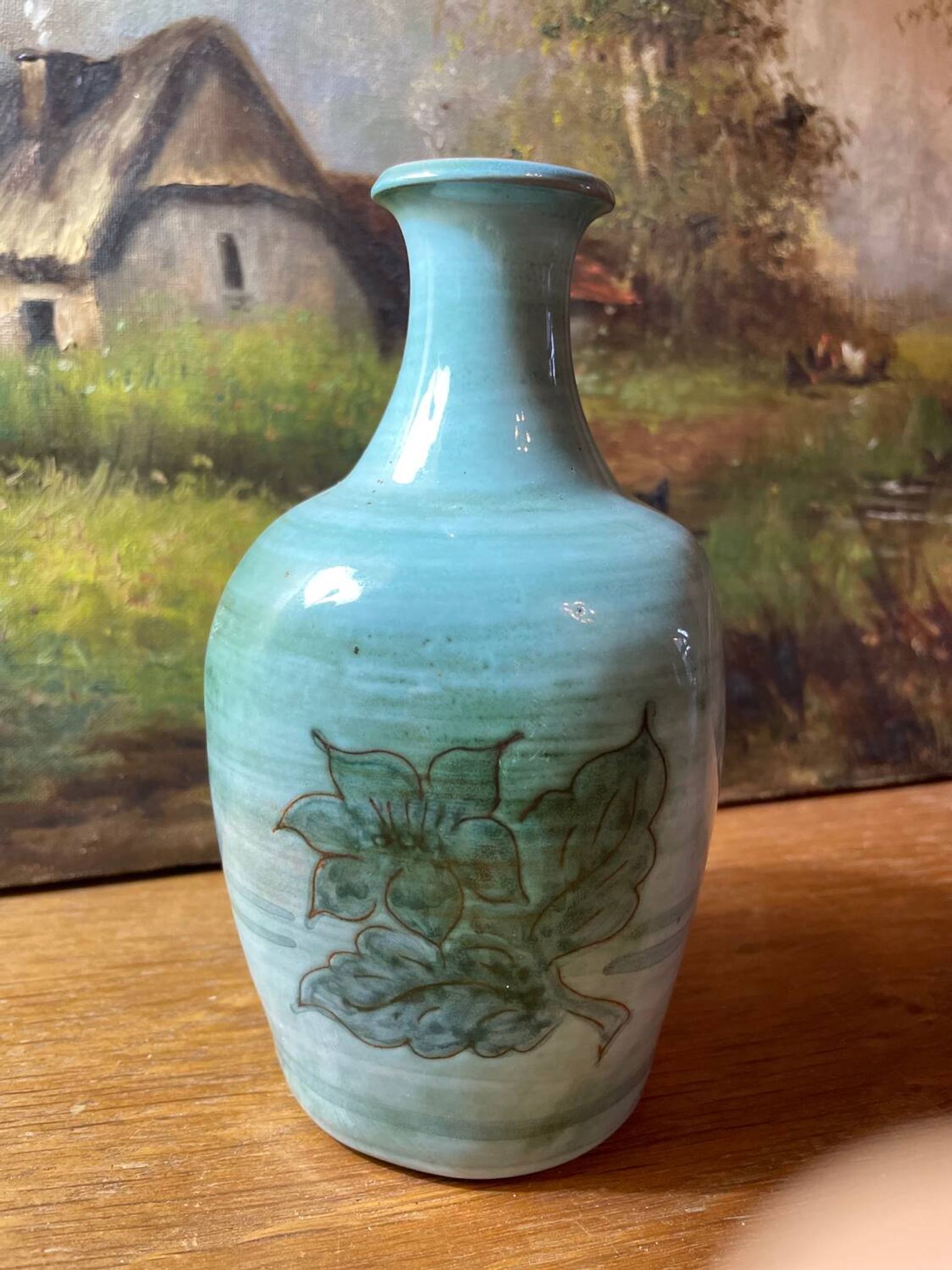 Vase vintage signé lp