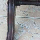 English double-sided mahogany desk