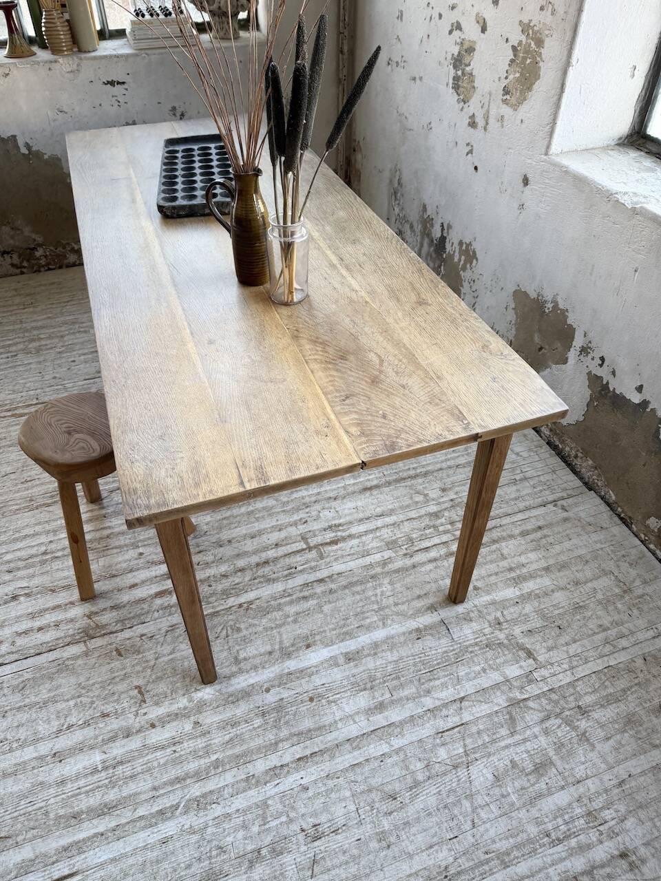 Oak farmhouse table 200cm