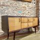 Vintage lacquered row 50s/60s