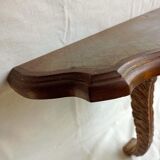 Carved gilded wooden console