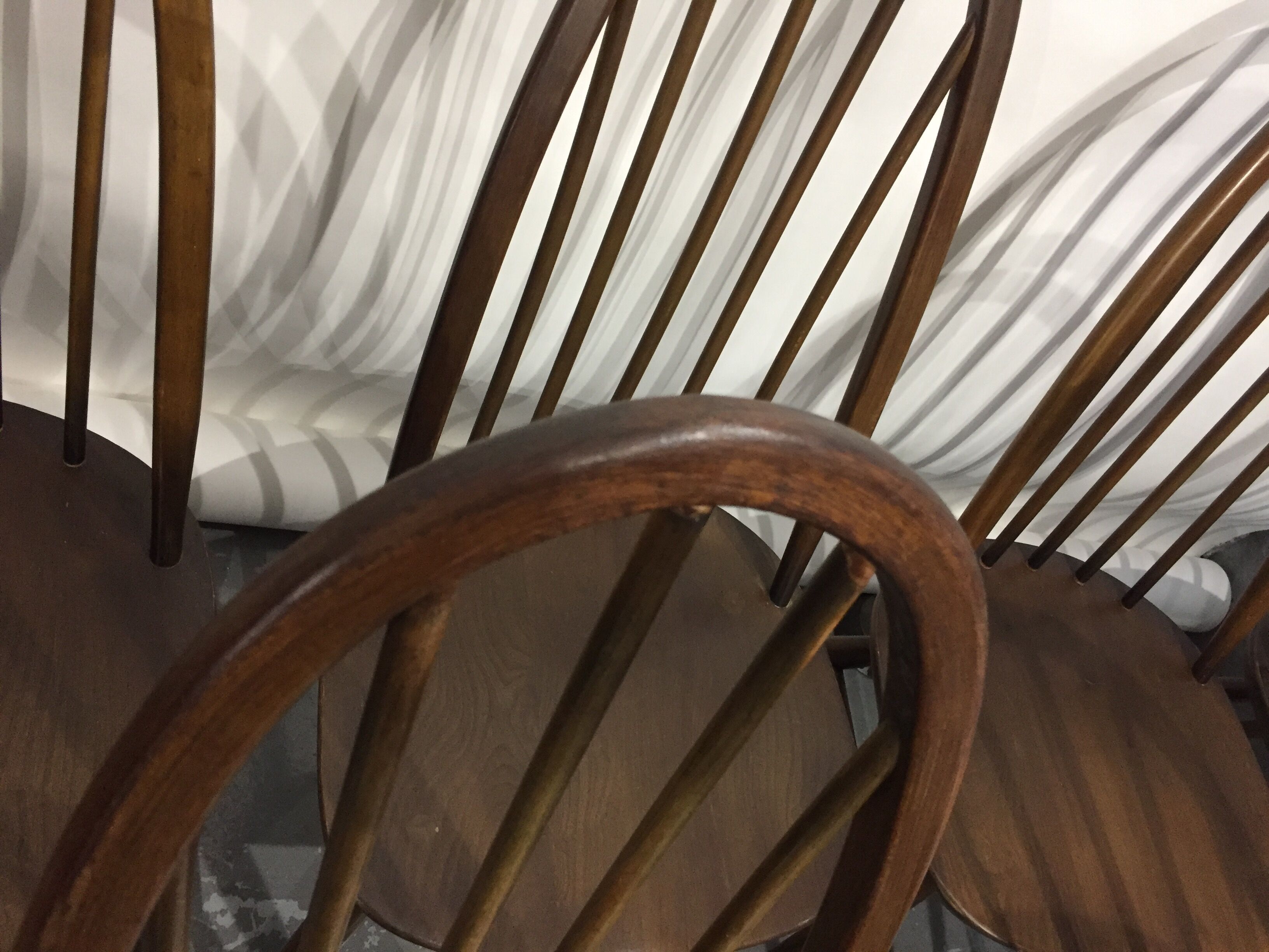 Série de 6 chaises Ercol
