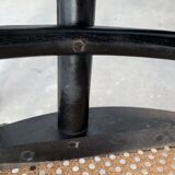 Tuna chair model 1018 in black curved wood and canning 1930