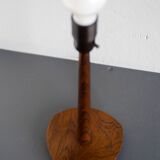 Mid-Century Modern Scandinavian Tall and Slender Teak Table Lamp