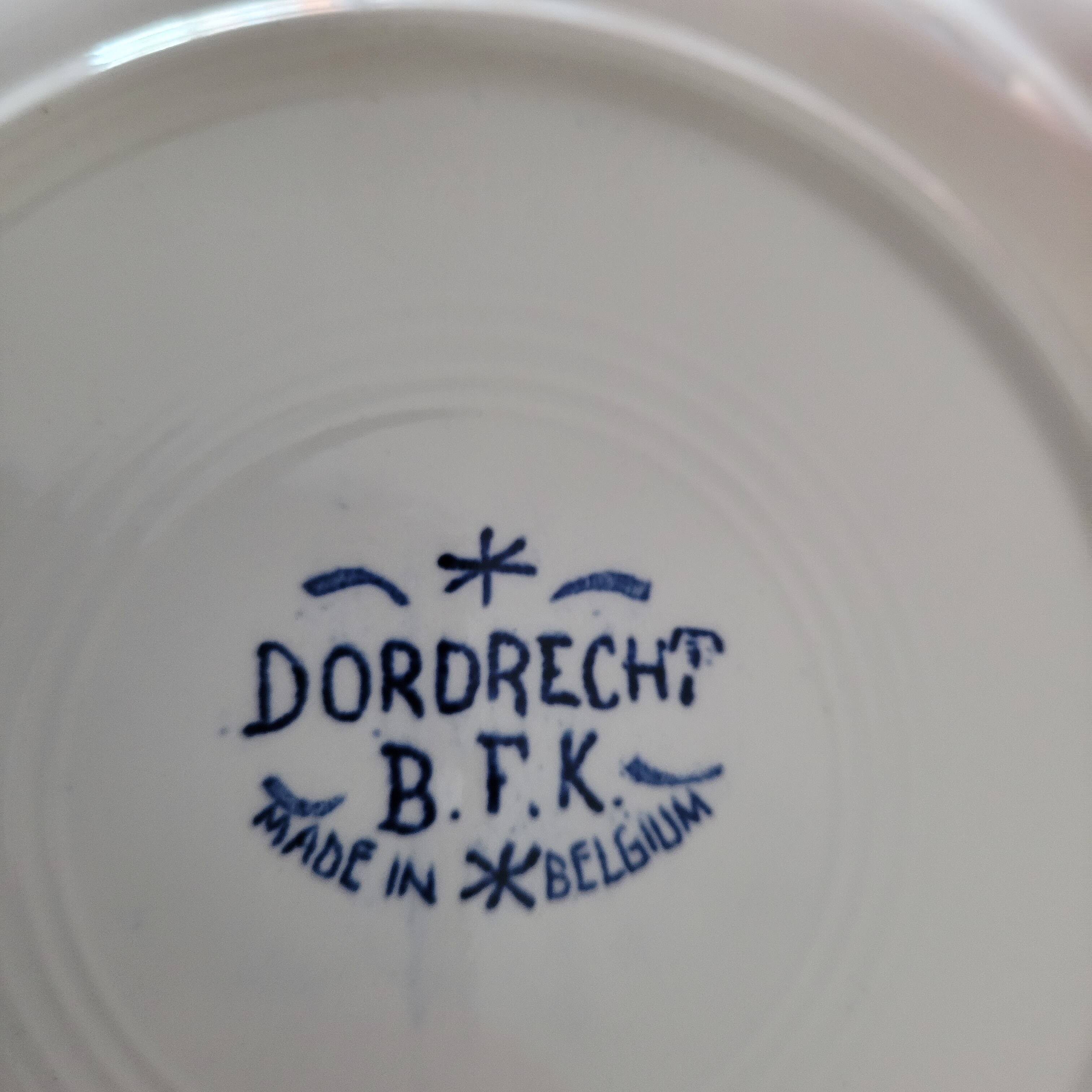 La Redoute x Selency set of 4 Dordrecht hollow plates