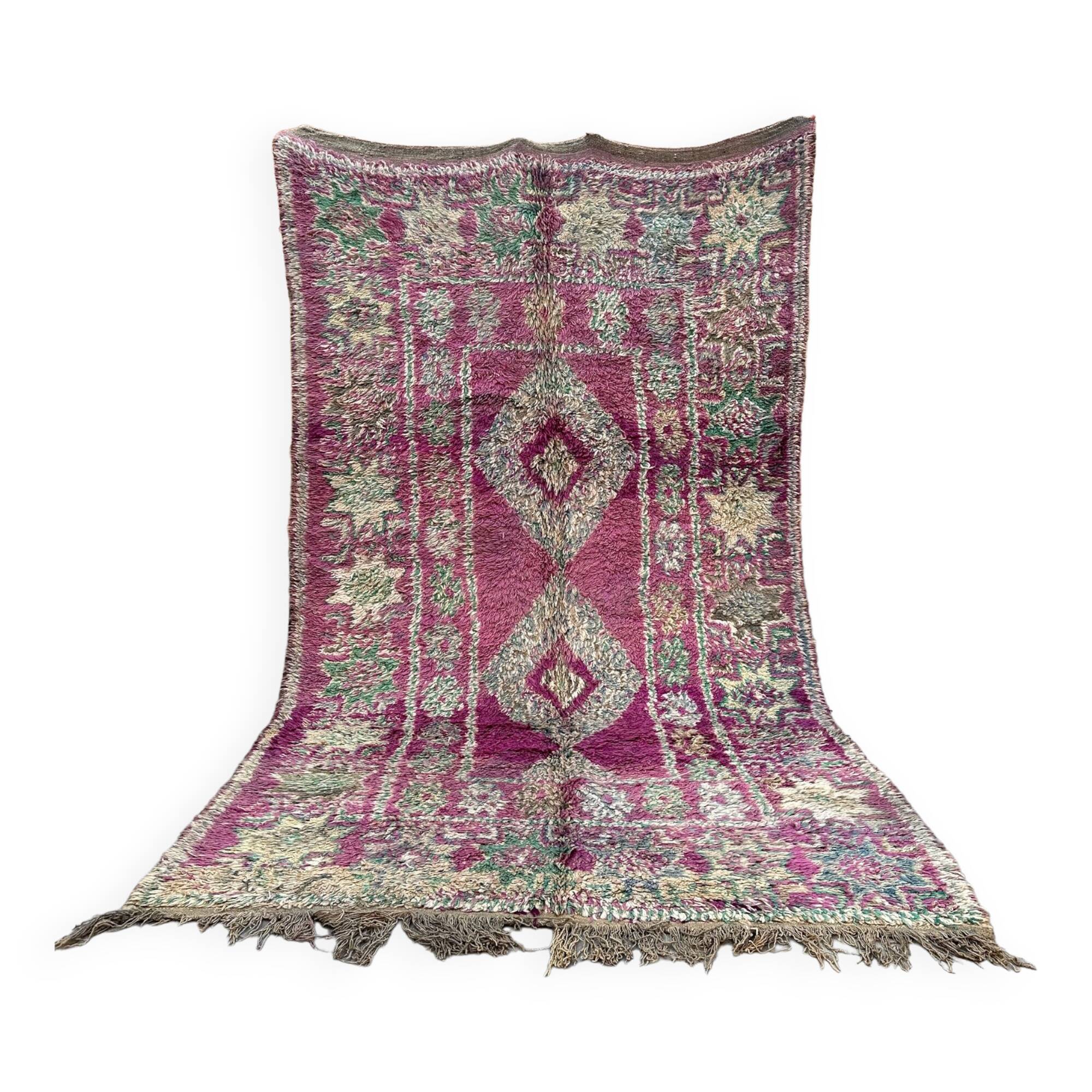 Moroccan Purple Carpet - 190 x 320 cm