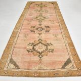 5x14 Long Wide Vintage Runner Rug, 162x420Cm