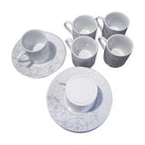 Service à café en porcelaine 12 pièces
