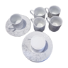 12-piece porcelain coffee set