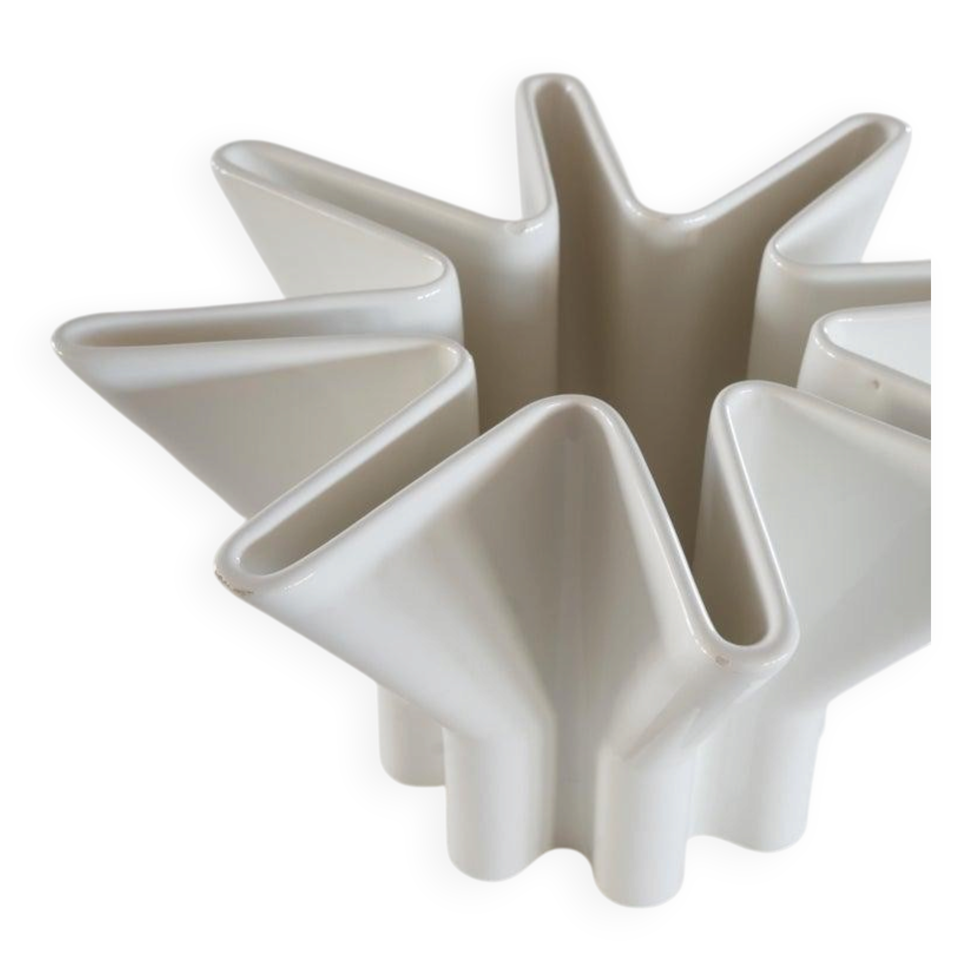 Postmodern ceramic vase Boccato, Gigante & Zambusi for Sicart.