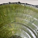 Emerald green Tamegroute salad bowl D28