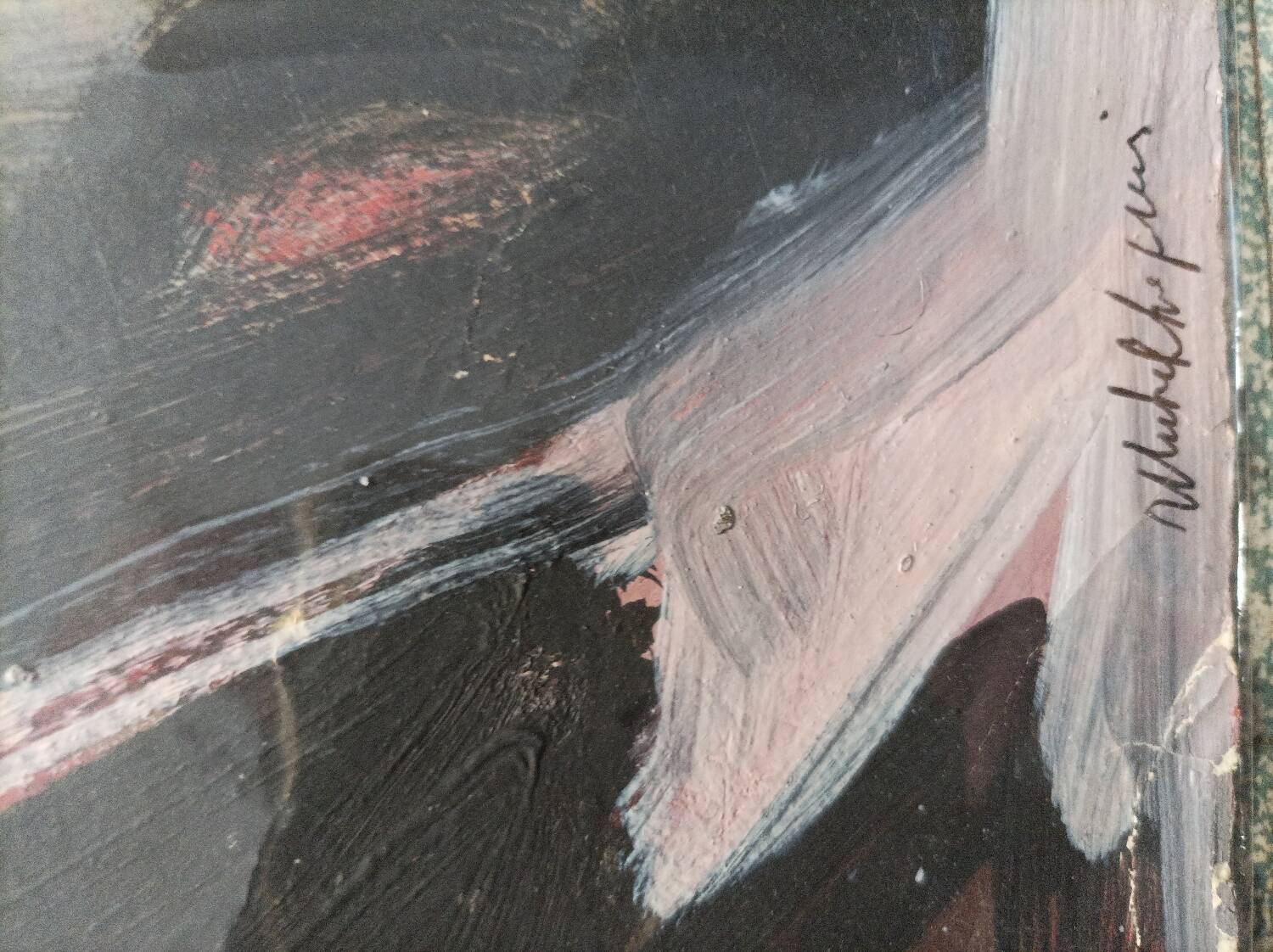 Michel Chapuis, acrylic on paper, Cibra