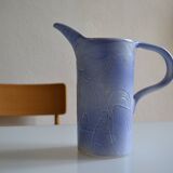 Ceramic vase pitcher signed