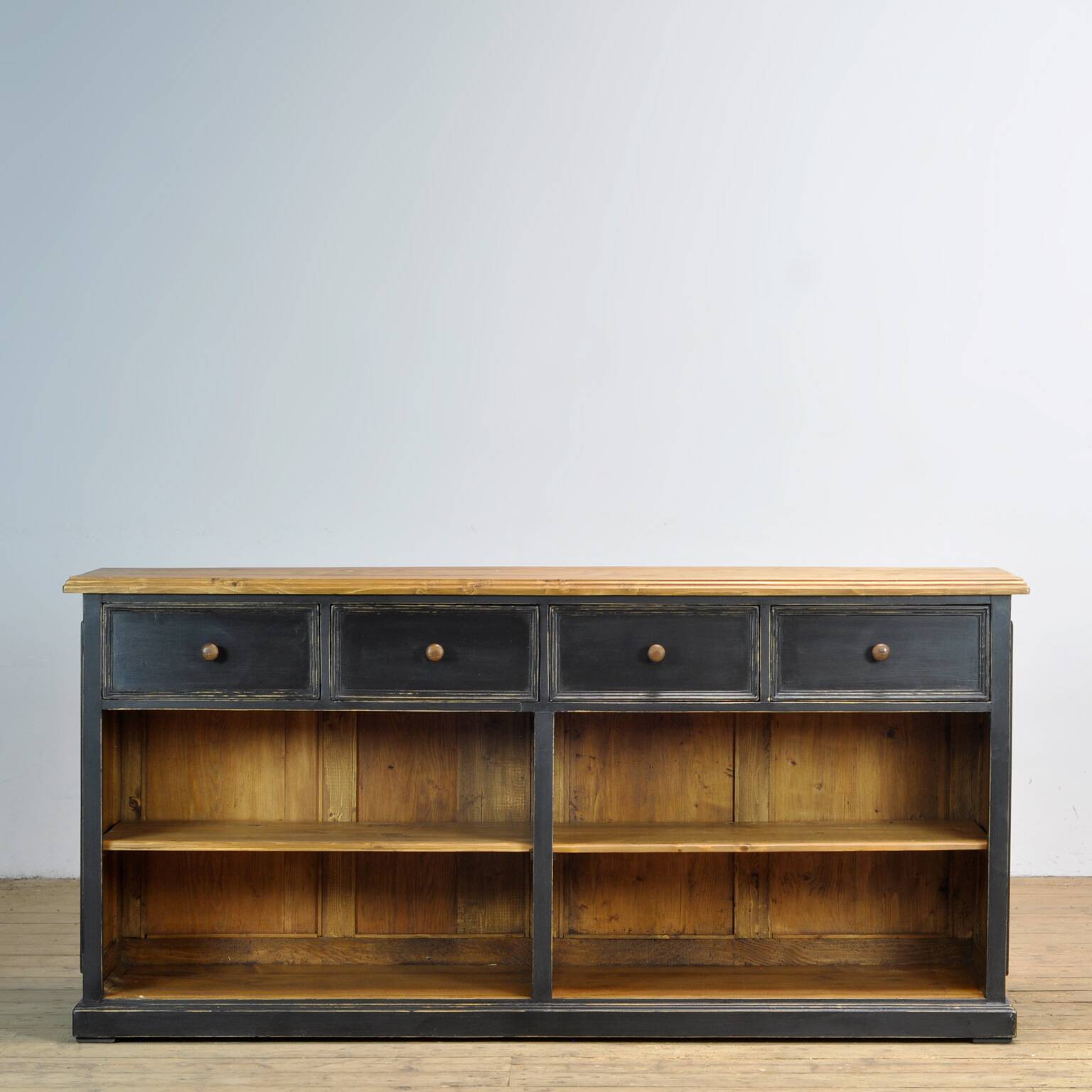 Large pine shopcounter, 1930’s