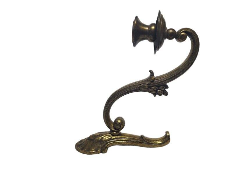 Antique bronze wall lamp, Germany, 1900s