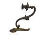 Antique bronze wall lamp, Germany, 1900s