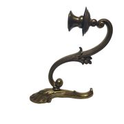 Antique bronze wall lamp, Germany, 1900s