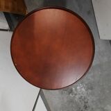 Table bistro solid wood foot cast iron