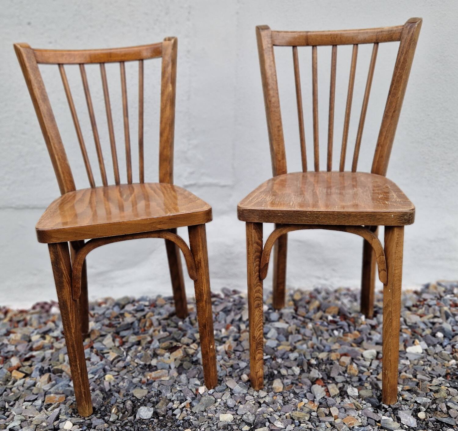 Pair of Baumann chairs