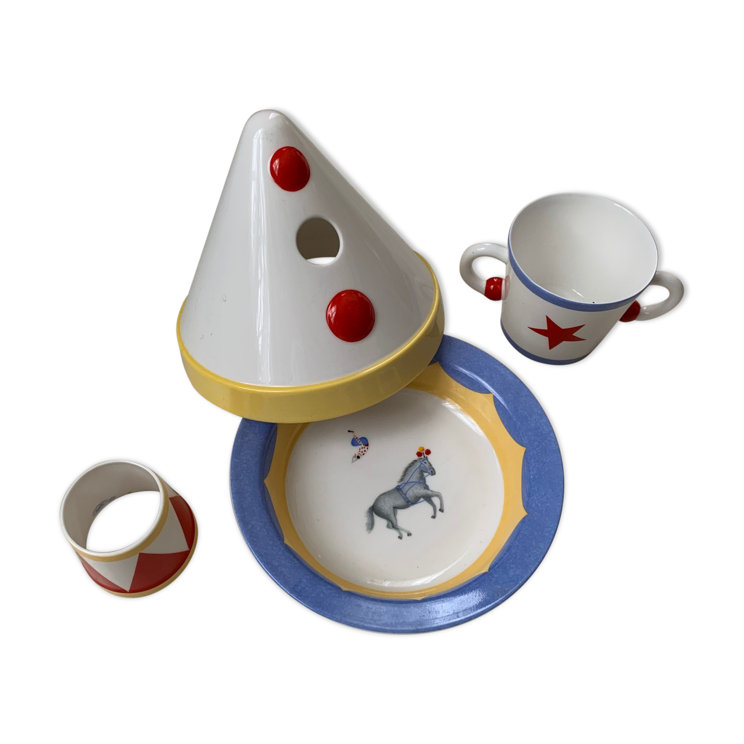Ensemble Hermes porcelaine