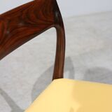 Rosewood Model 77 Dining Chairs by Niels O. Moller, 1960, Set of 6